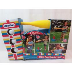 Little Tikes 3-In-1 Triple Splash T-Ball Set with 3 Balls