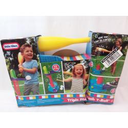 Little Tikes 3-In-1 Triple Splash T-Ball Set with 3 Balls