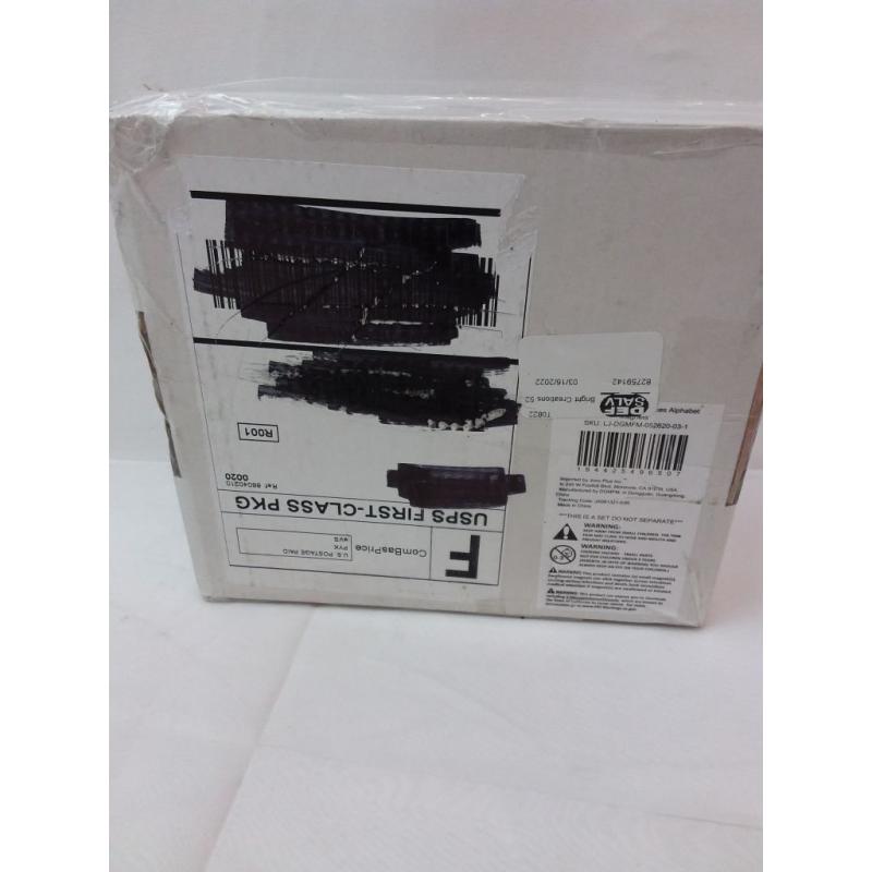 Bright Creations 52 Pieces Alphabet Letter Magnets, Magnetic ABC for Kids Classroom, Preschool, Learning, Education Toy