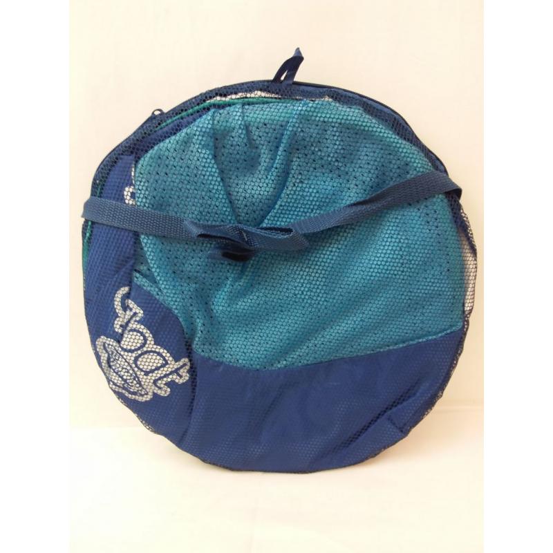 Swimways Spring Float Papasan Pool Lounger With Hyper-flate Valve - Blue