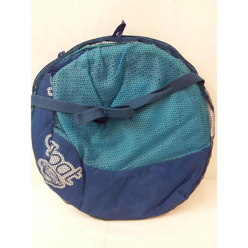 Swimways Spring Float Papasan Pool Lounger With Hyper-flate Valve - Blue