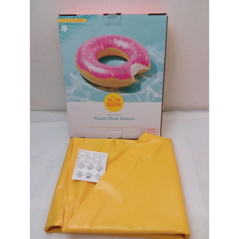 Giant Pink Donut Pool Float