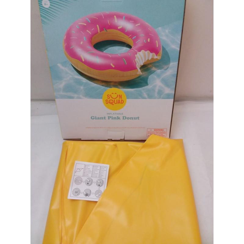 Giant Pink Donut Pool Float