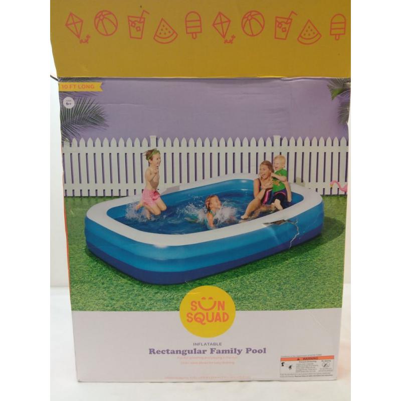 Rectangular Family Pool