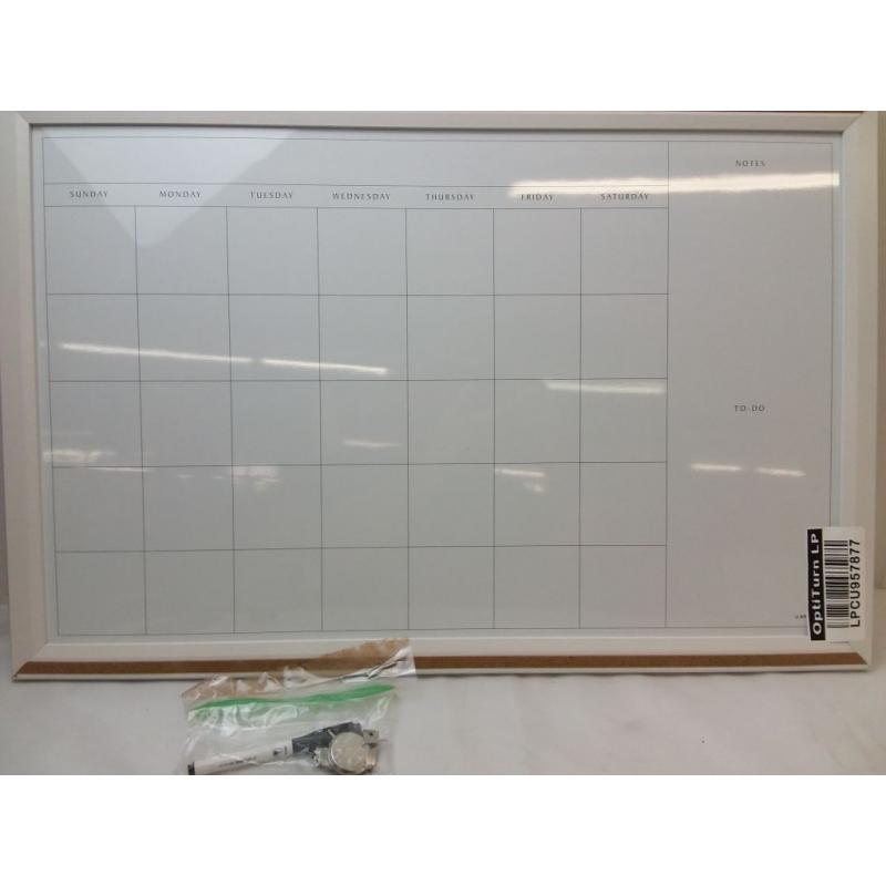 Dry Erase Calendar