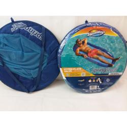 Swimways Spring Float Inflatable Pool Lounger With Hyper-flate Valve