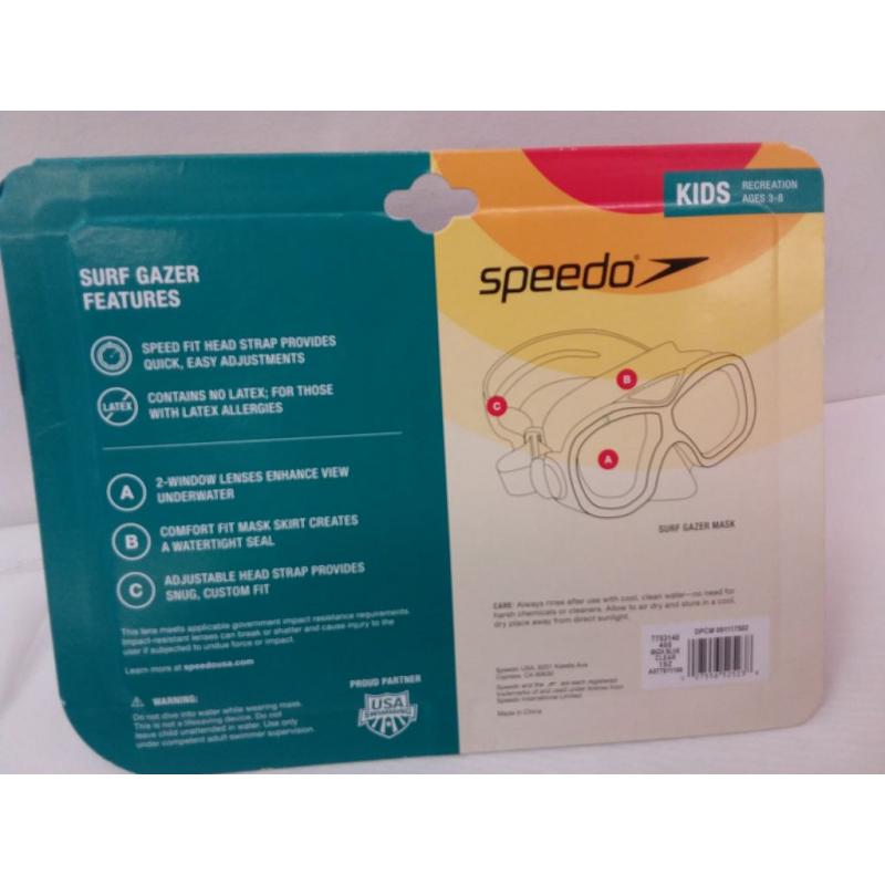Speedo Kids' Surf Gazer Mask - Blue