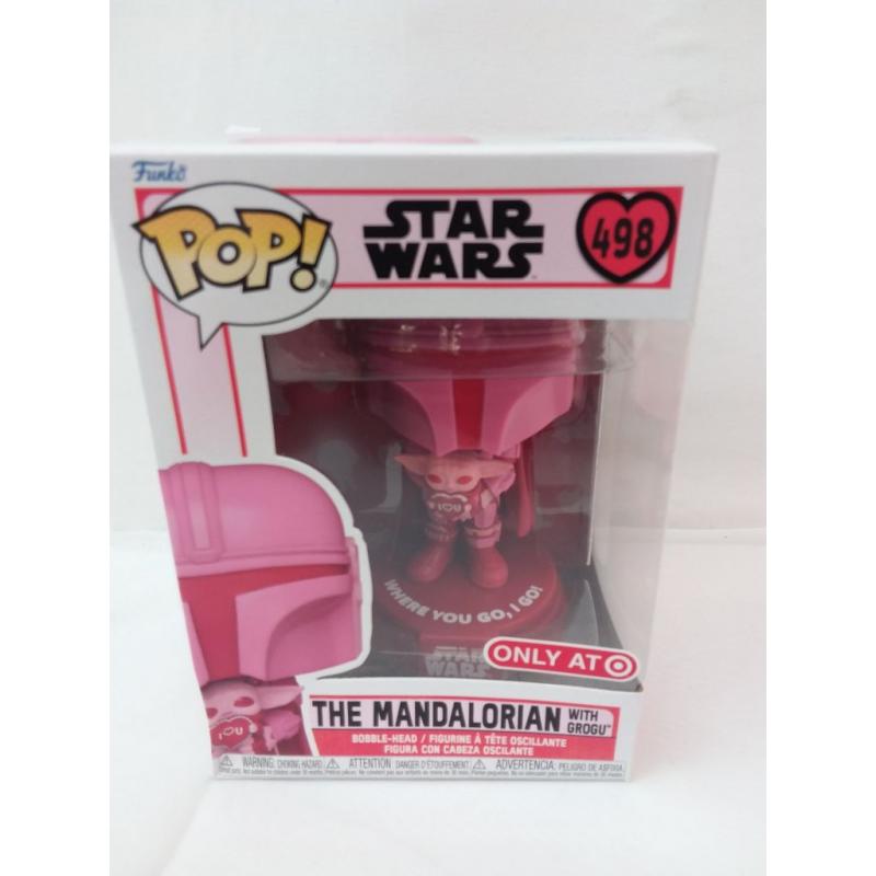 Funko POP! Star Wars: Valentines - The Mandalorian with Grogu