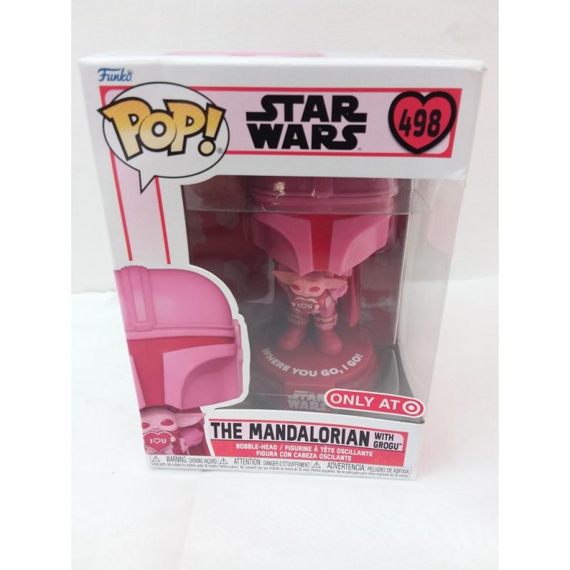 Funko POP! Star Wars: Valentines - The Mandalorian with Grogu