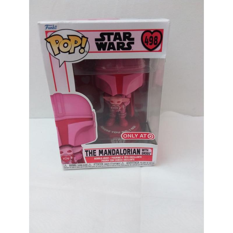 Funko POP! Star Wars: Valentines - The Mandalorian with Grogu