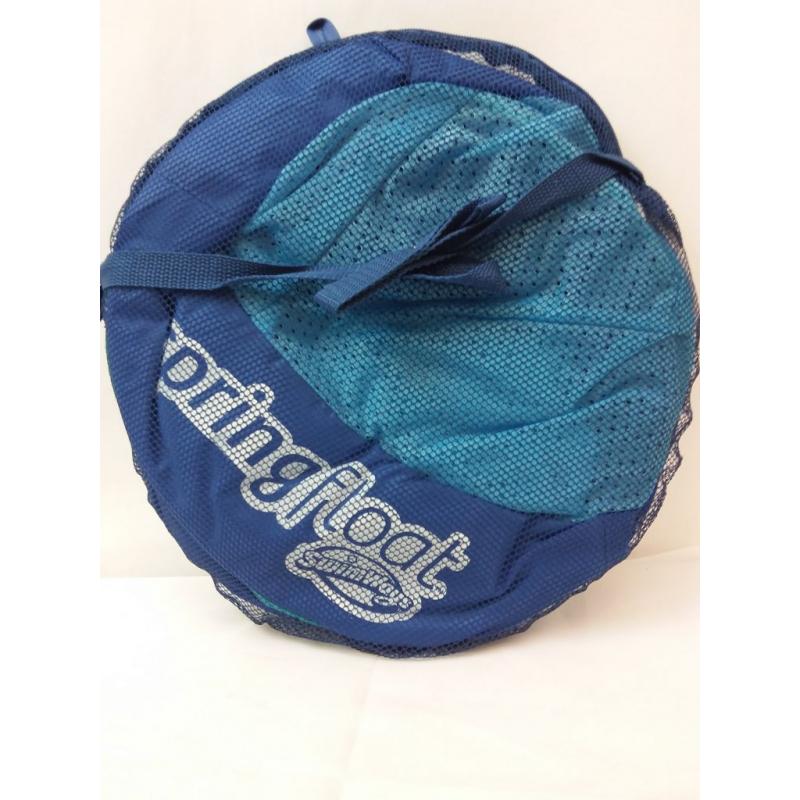 Swimways Spring Float Papasan Pool Lounger With Hyper-flate Valve - Blue -