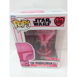 Funko Pop! Star Wars: Valentines - The Mandalorian With Grogu