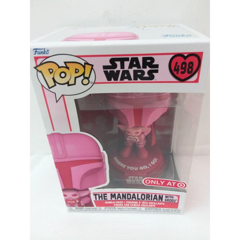 Funko Pop! Star Wars: Valentines - The Mandalorian With Grogu