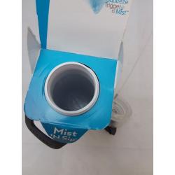 Mist 'N Sip 20oz Locking Lid Water Bottle - Blue Splash