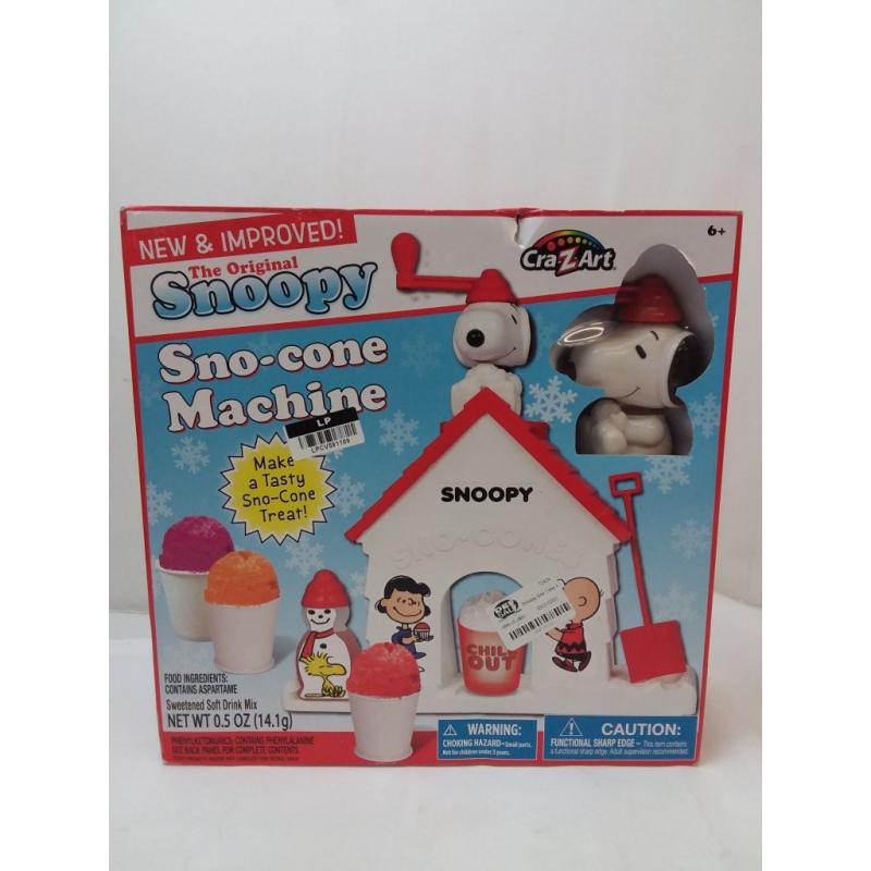 Snoopy Sno-Cone Machine