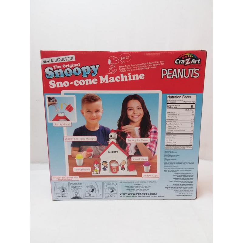 Snoopy Sno-Cone Machine