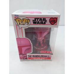 The Mandalorian With Grogu Valentine's Day Funko