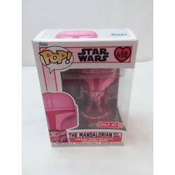 The Mandalorian With Grogu Valentine's Day Funko