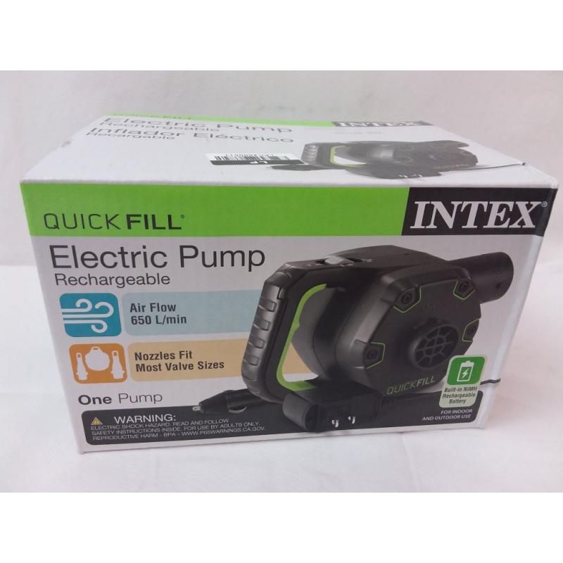 Intex 110v AC Rechargeable Pump