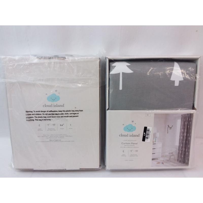 Blackout Curtain Panel Trees - Cloud Island™ Gray