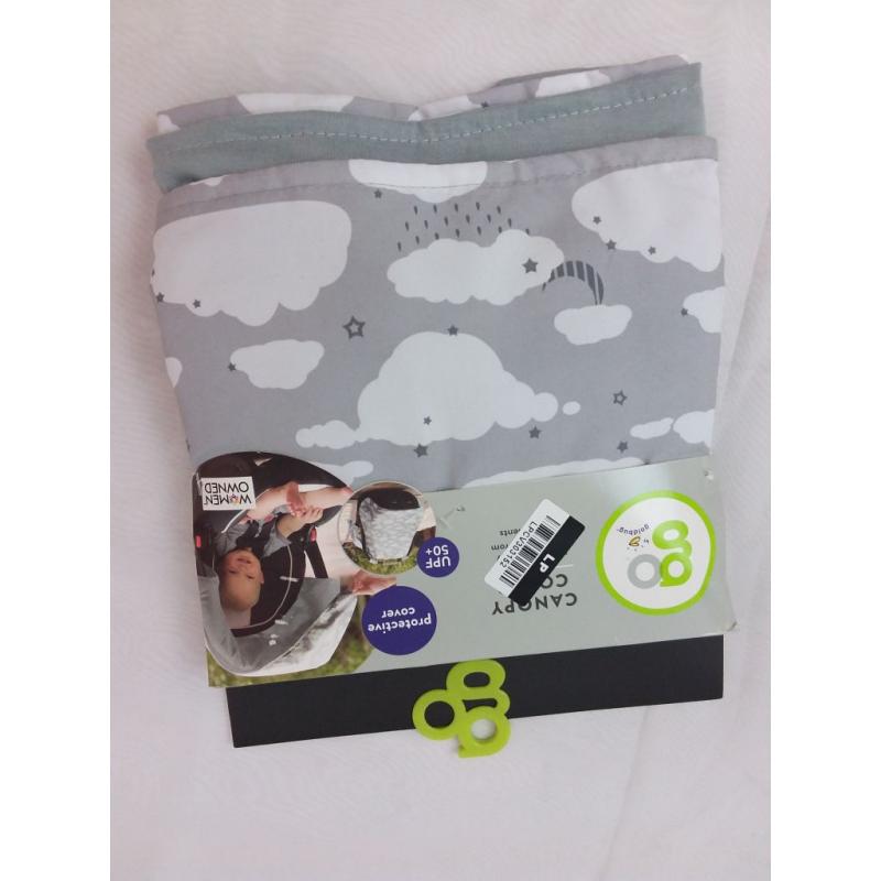 Go By Goldbug Car Seat Canopy Cover Clouds