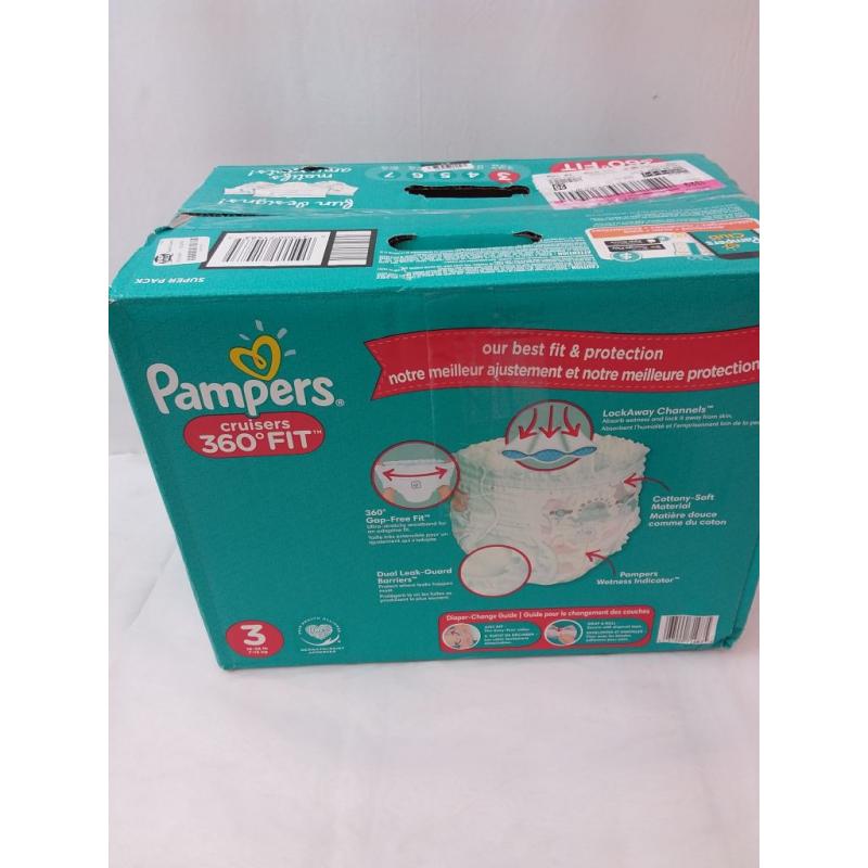 Pampers Cruisers 360 Diapers Super Pack - Size 3 - 78ct each