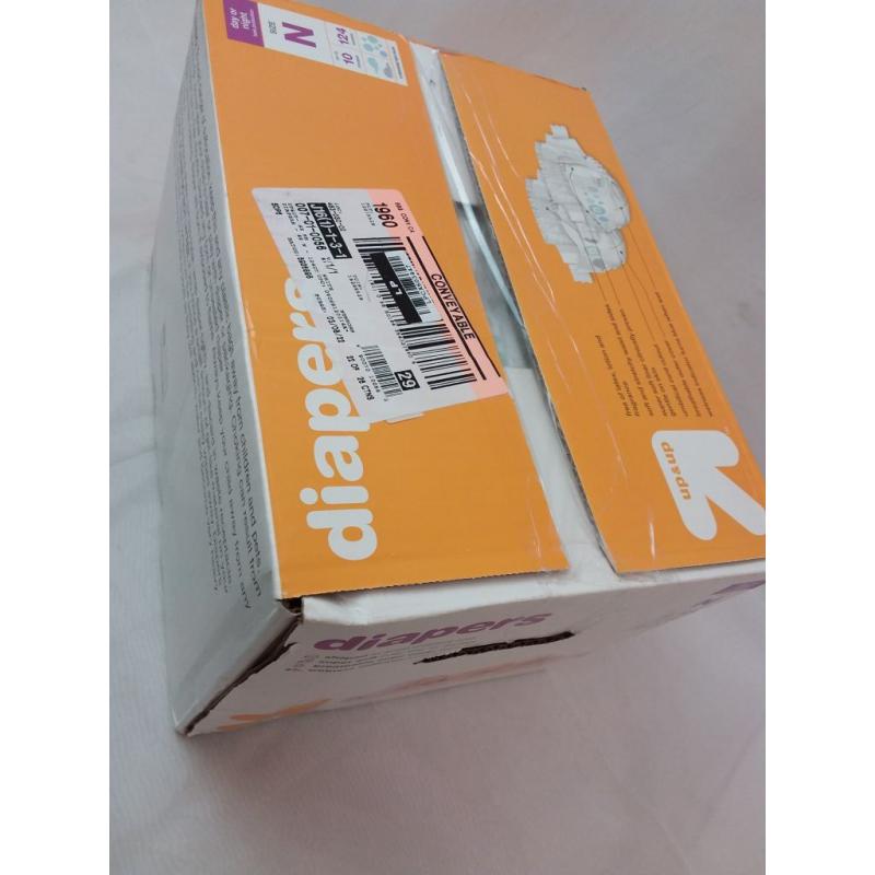 Diapers Super Pack Size Newborn - 124ct - Up & Up