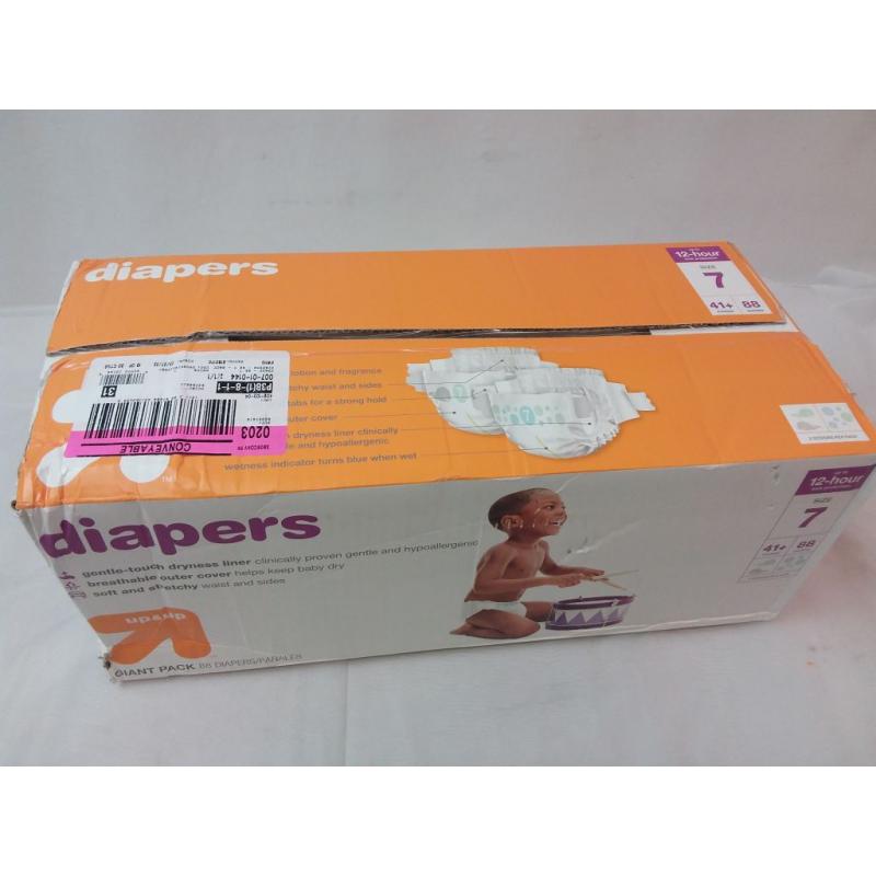 Diapers Giant Pack Size 7 - 88ct -Up & Up