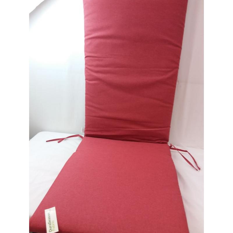 Woven Outdoor Chaise Cushion DuraSeason Fabric Sienna - Threshold