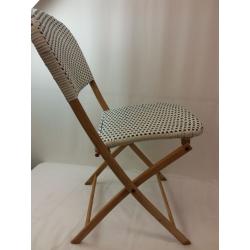 French Cafe Folding Patio Bistro Chair - Threshold
