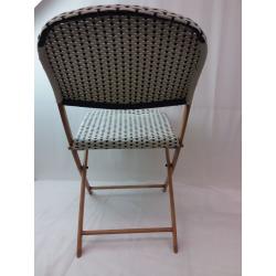 French Cafe Folding Patio Bistro Chair - Threshold