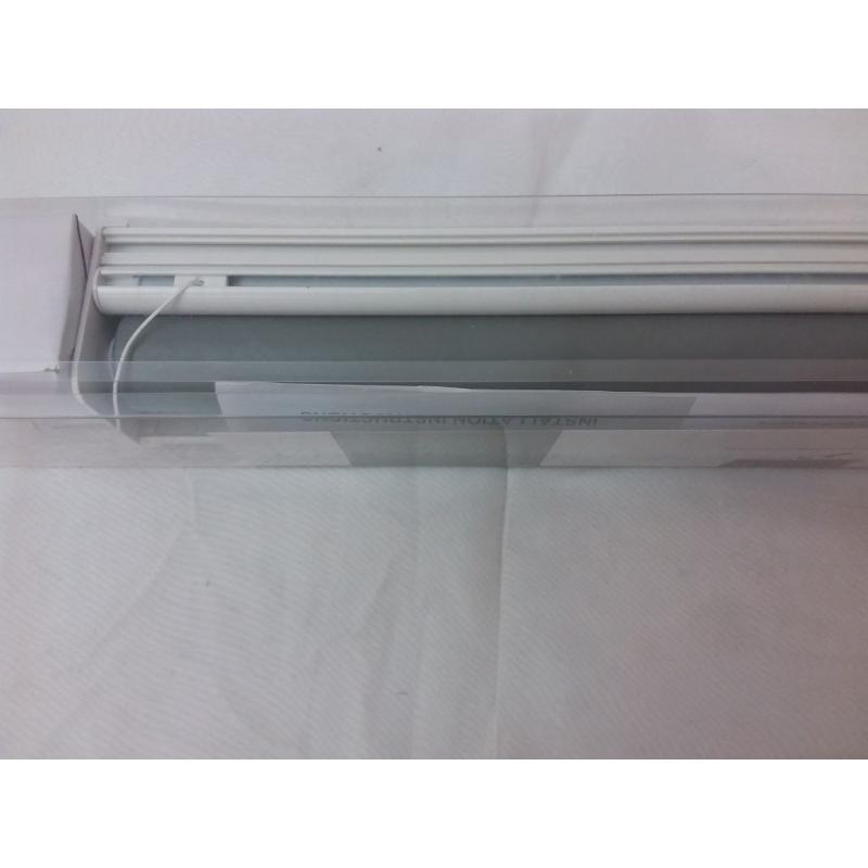 Blackout Roller Shade Blinds with Cassette Gray 20x 72
