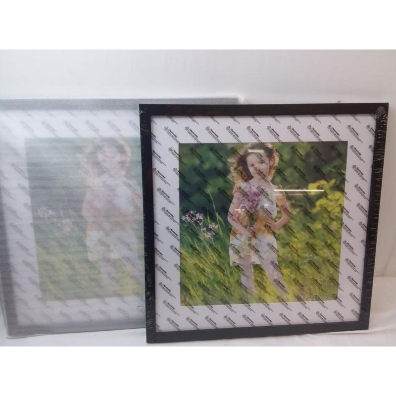 Picture frames (2) 19.25x19.25 Color Black