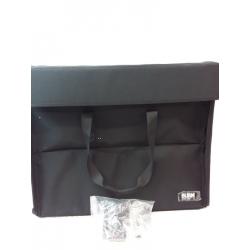 BubM Large Desktop Travel Bag Black