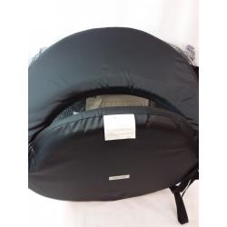 2pk Portable Stadium Seat Chair Round for Bleachers Reclining Black  Sportneer