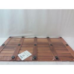 Utoplike (32x18) Teak Wood Bath Mat For Spa Home or Outdoors
