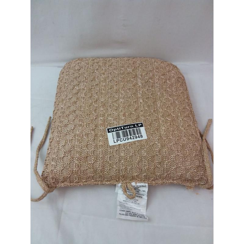 18 x 17.5 Cushion Seat Pad Macrame Natural - Project 62