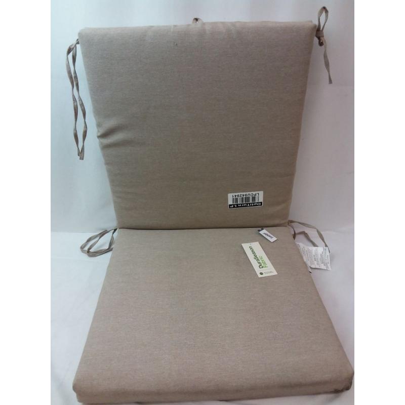 Woven Outdoor Chair Cushion DuraSeason Fabric Tan - Threshold