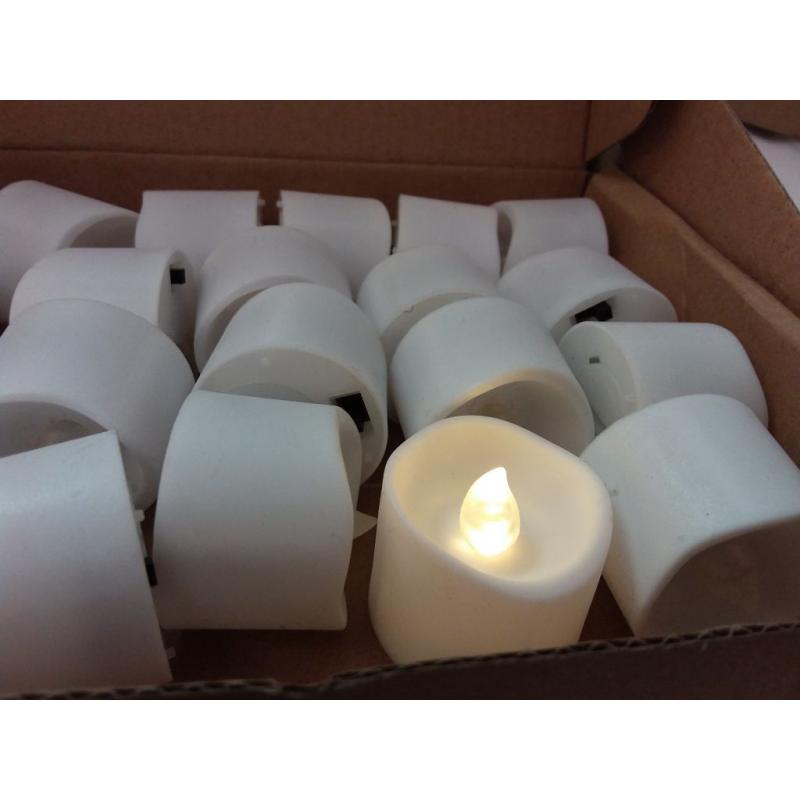 648 LED Tea Lights, Flameless