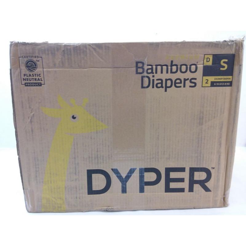 Bamboo Diapers 224ct, size Small