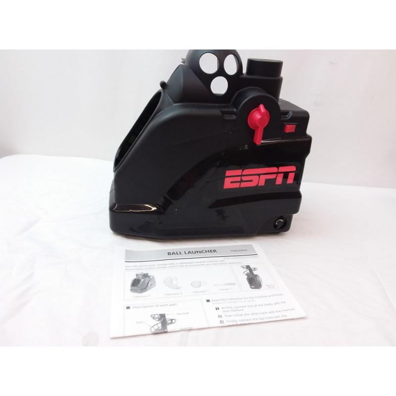 ESPN Multi-Sport Battery Operated Ball Launcher for Kids and Beginners