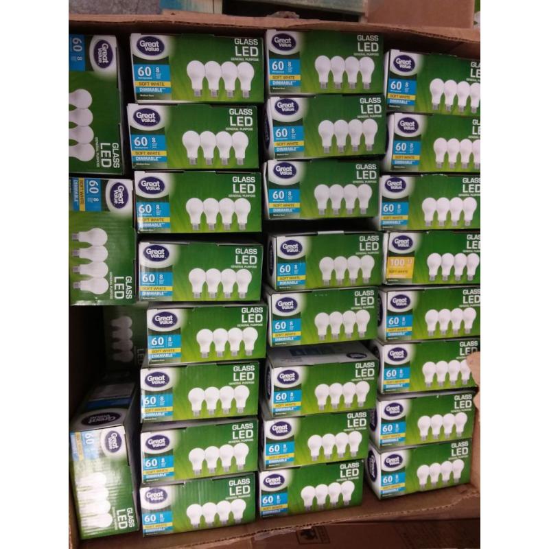 GREAT VALUE LED Light Bulbs 84 60W Soft White Dimmable