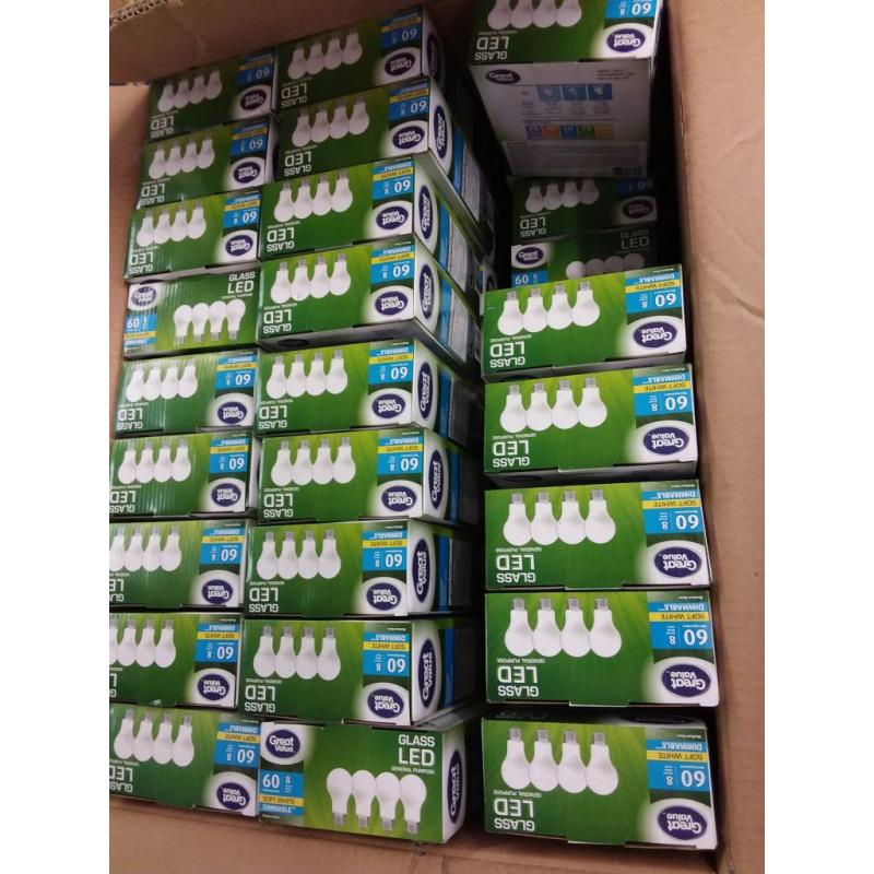 GREAT VALUE LED Light Bulbs 106 60W Soft White Dimmable