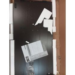 38 Desk With Shelves- Espresso