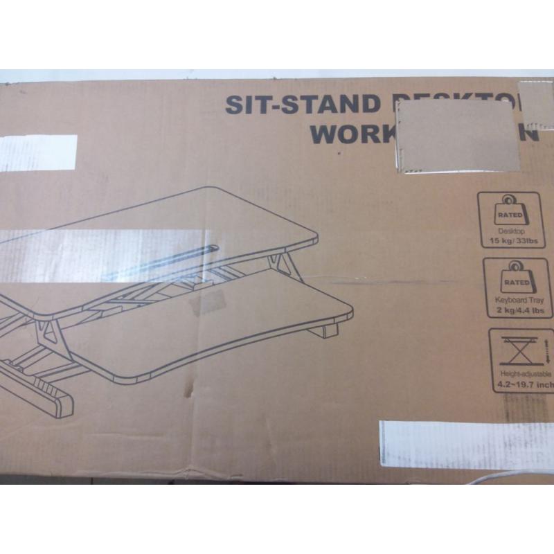 Standing Desk Workstation- Black