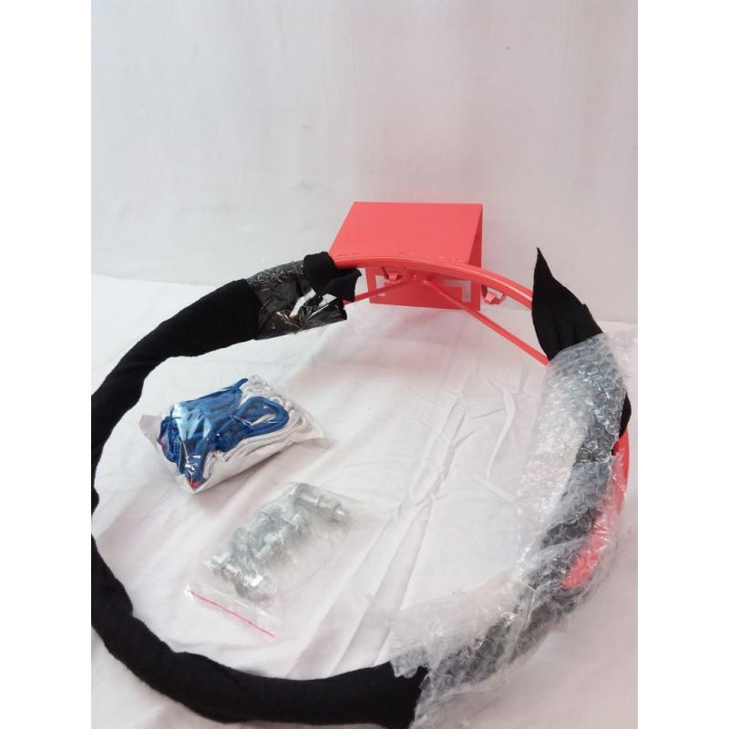 Basketball Rim, 19 Wall Door Mounted Basketball Rim Goal Net Basketball Hoop