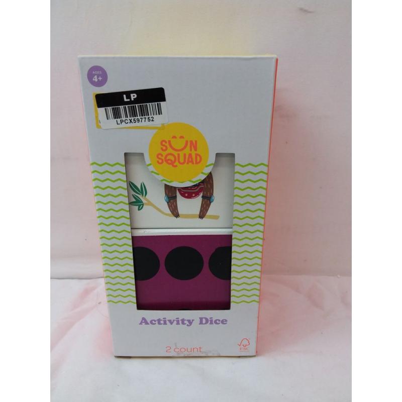 2pc Activity Dice Lawn Bowling - Sun Squad