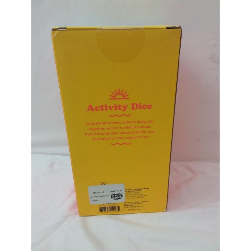 2pc Activity Dice Lawn Bowling - Sun Squad