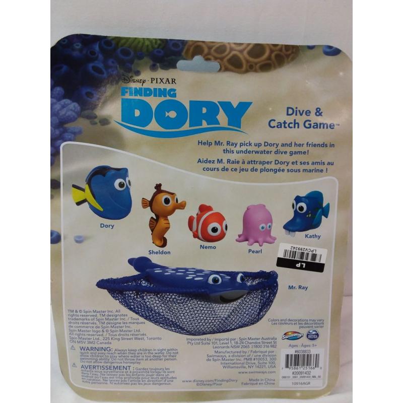 Swimways Disney Finding Dory Mr. Ray's Dive And Catch Game