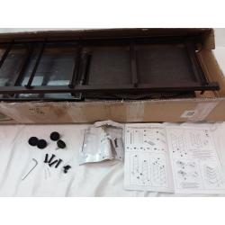 Mdesign Tall Drawer Organizer Storage Tower, 5 Fabric Drawers - Espresso Brown